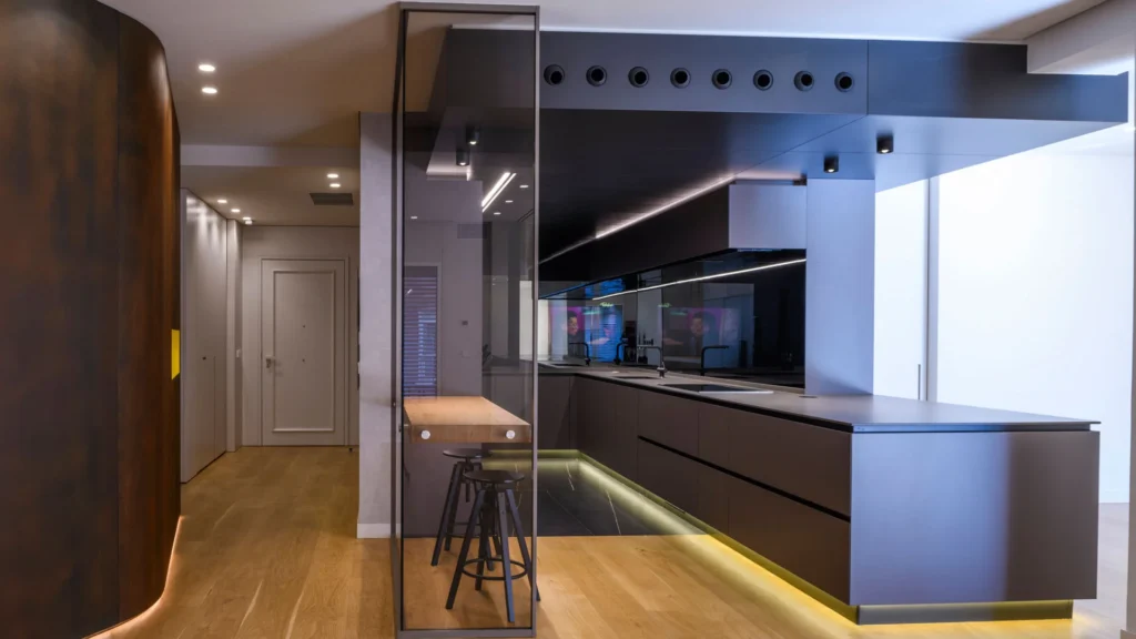 Estilo moderno en diseño arquitectónico